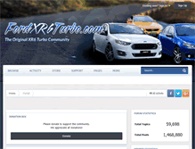 Tablet Screenshot of fordxr6turbo.com